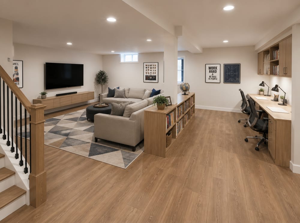 Cantina open-space con aree relax e studio