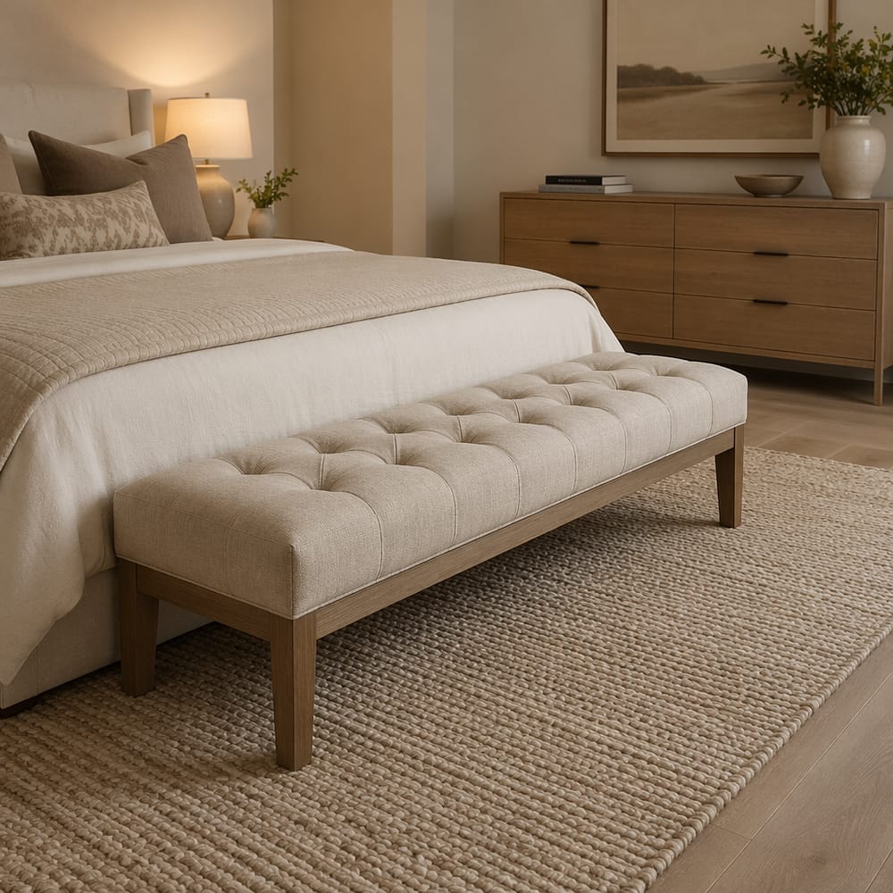 Banco capitoné marca el límite de la zona de dormir