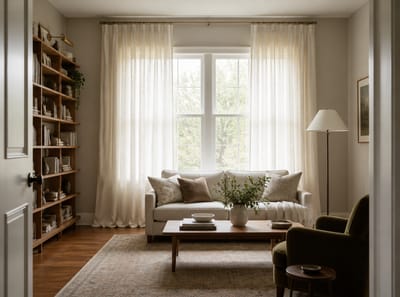 Cortinas para Salón que Hacen Mucho Más que Cubrir una Ventana