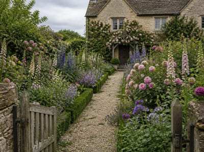 Ideas de Jardines Ingleses que Celebran lo Salvaje