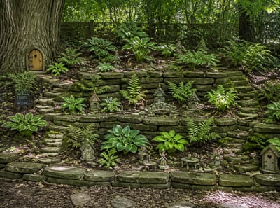 Ideas para Jardines de Hadas que Transforman un Rincón de tu Jardín en un Mundo Propio