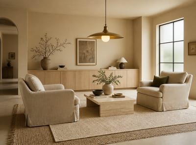 Ideas para Salas en Beige que Demuestran que lo Neutro No es Aburrido