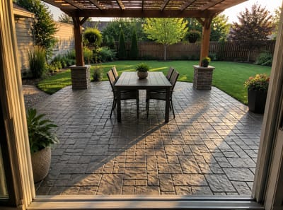 Ideas para Patios de Cemento Que Superan la Simple Losa Gris