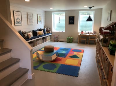 Ideas para Cuartos de Juegos en el Sótano que Harán que los Niños Quieran Jugar Ahí