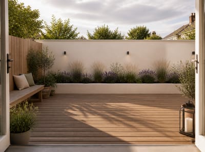 Ideas para Muros de Jardín que Transforman una Valla Simple en un Atractivo