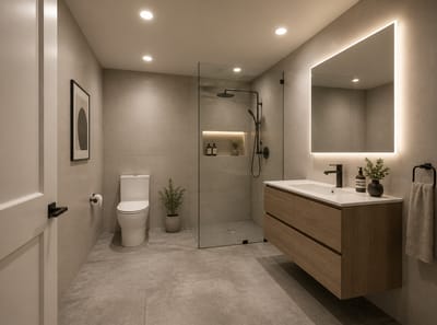 Ideas para Baños en Sótanos que Aprovechan el Espacio