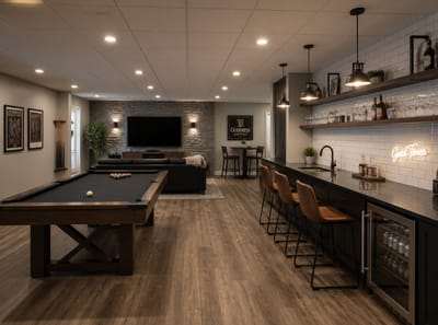 Ideas para sótanos que transforman espacios olvidados en lugares habitables
