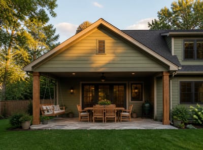Ideas de Techos para Patios Adosados a la Casa que Funcionan Todo el Año