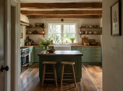 Ideas para Cocinas Campestres que se Sienten Vividas, No Puestas en Escena