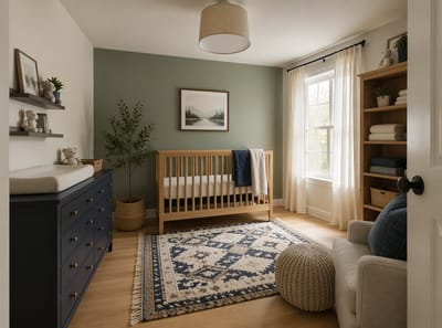 Ideas para Cuartos de Bebé Niño que Crecen con tu Hijo
