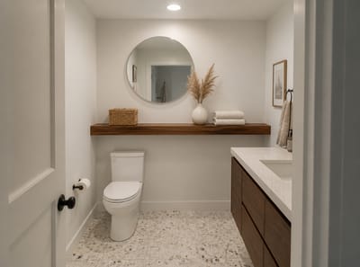 Ideas de Estantes de Baño Tan Funcionales Como Estéticas