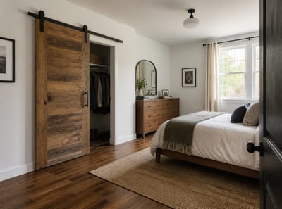 Ideas para puertas de clóset que hacen mucho más que ocultar el desorden