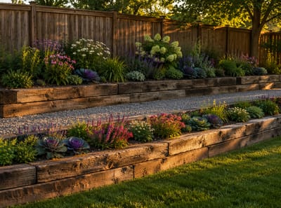 Ideas de Muros de Contención para Transformar un Jardín Inclinado en un Espacio Utilizable