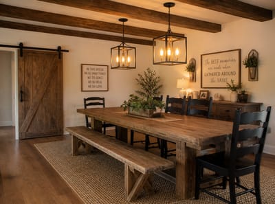 Ideas de Iluminación para el Comedor que Crean el Ambiente Perfecto