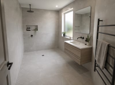 Ideas de Baños Wet Room que Aprovechan Cada Metro Cuadrado
