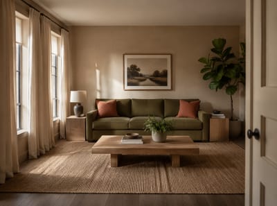 Ideas de Salas con Sofá Verde que Realmente Combinan con Tus Paredes