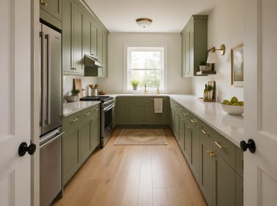 Ideas para Cocinas Verdes que Combinan con el Resto de tu Hogar