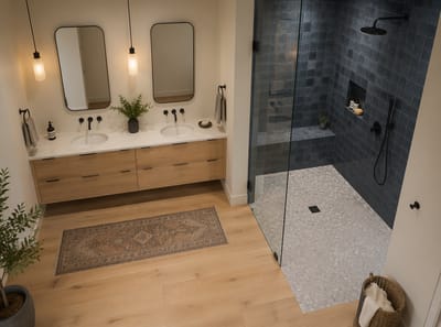 Ideas para Baños Azules que Van Más Allá de Pintar las Paredes