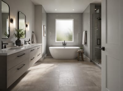 Ideas para Baños Grises que Superan lo Neutral
