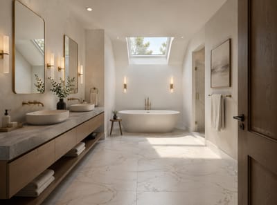 Ideas de baños de lujo que hacen honor a su nombre