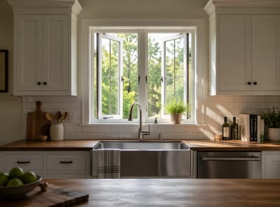 Ideas de ventanas para la cocina sobre el fregadero que realmente funcionan en el espacio