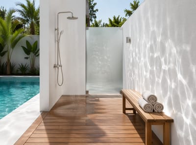 Ideas para Baños al Aire Libre que Unen Interior y Exterior