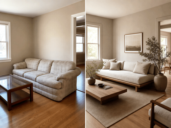 AI Living Room Design