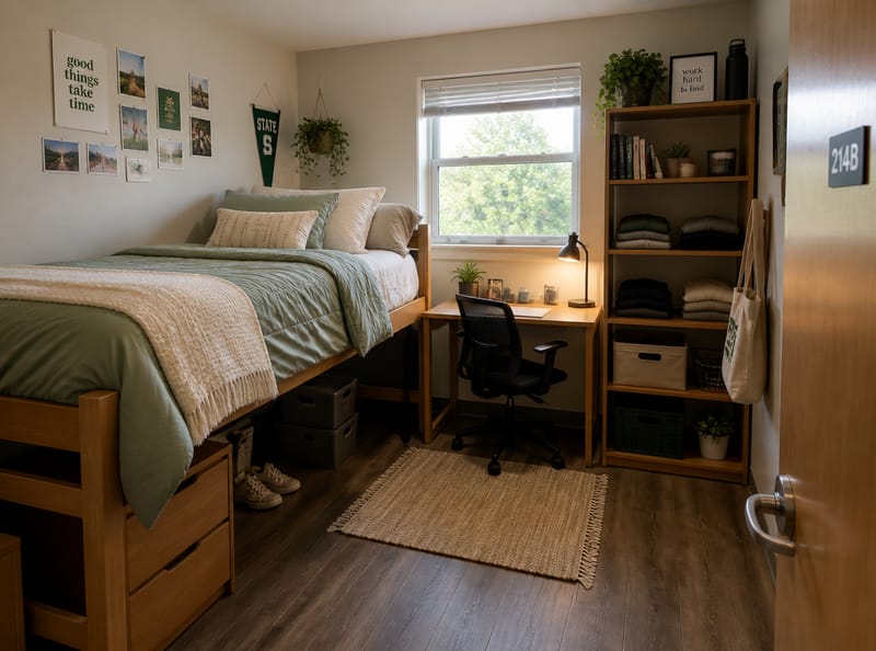 Dorm Room Ideas That Make a Small Space Feel Like Home