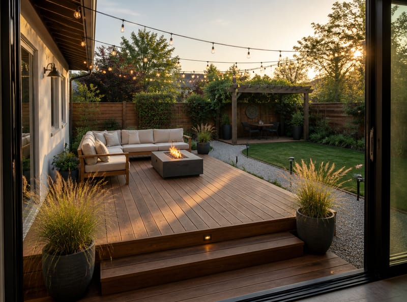 Idee per trasformare lo spazio inutilizzato del giardino in un luogo accogliente