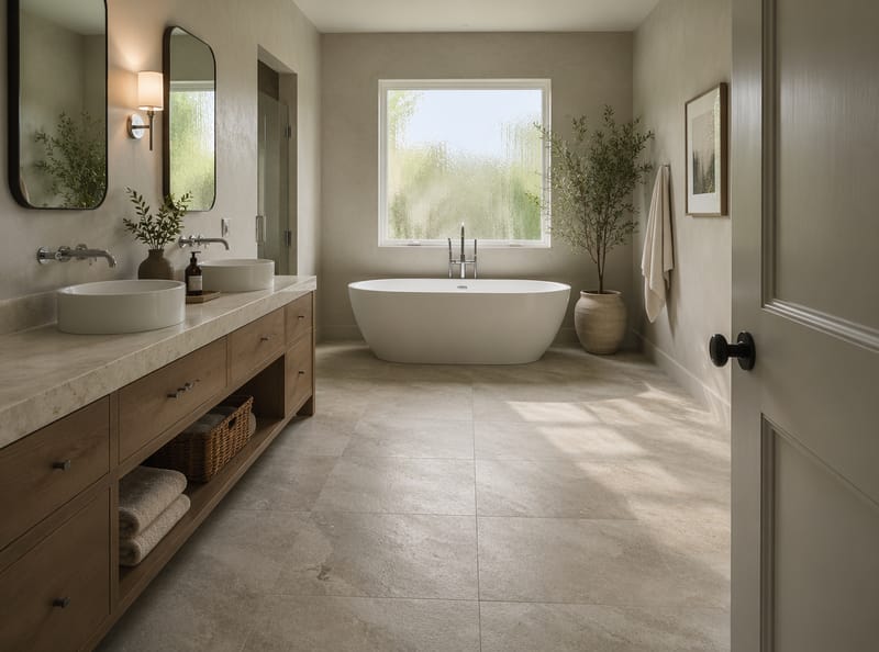 Ideas de Suelos para Baños que Combinan Estilo y Funcionalidad