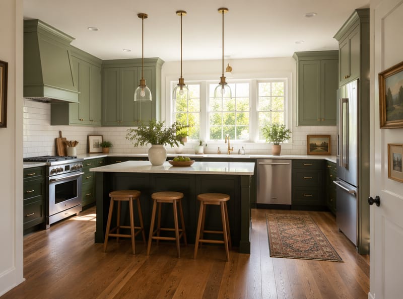 Ideas de Colores para Cocinas que Aprovechan tu Luz Natural