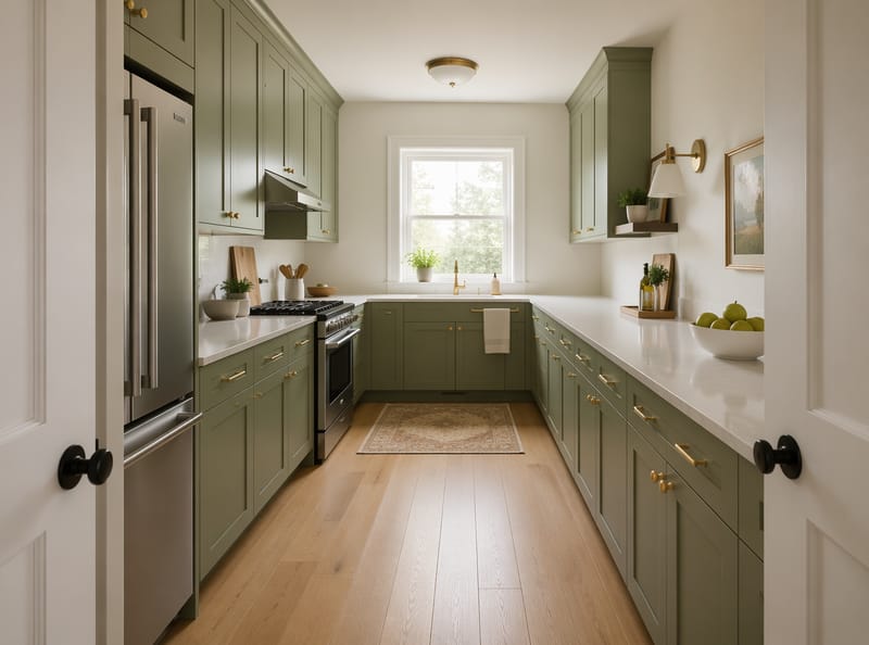 Ideas para Cocinas Verdes que Combinan con el Resto de tu Hogar