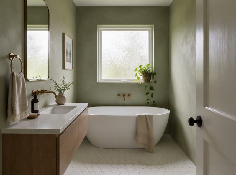Ideas para Baños Verdes Que Inspiran Calma Sin Esfuerzo