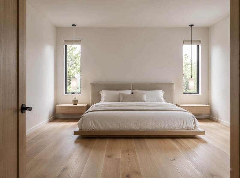 Daha Azın Yeterli Olduğunu Kanıtlayan Minimalist Yatak Odası Fikirleri