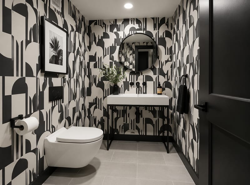 Powder Room Wallpaper Ideas That Make a Small Space Worth Noticing
