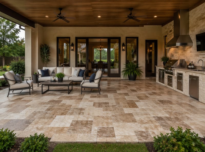 Ideas de Suelos para Patios Tan Resistentes Como Estilosas